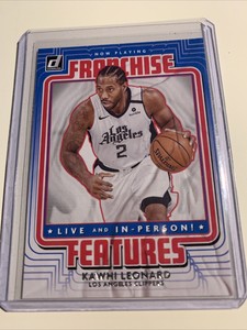 2020-21 Panini Donruss - Franchise Features #15 KAWHI LEONARD Clippers MT🏀card!