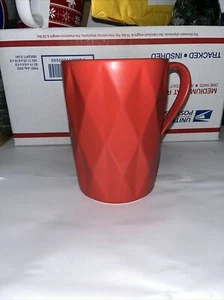 Kate Spade New York Lenox Dinnerware Castle Peak Mug Chili Pepper Red Orange - Picture 1 of 4