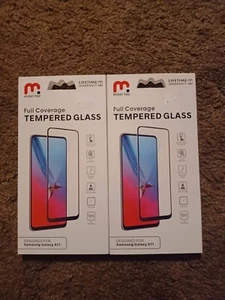 2 Mybat Pro Samsung Galaxy A11 Screen Protectors Tempered Glass Full Coverage 9H - Picture 1 of 4