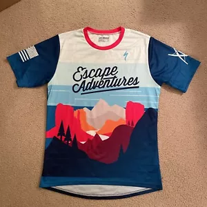 Specialized Medium Escape Adventures Short Sleeve Mountain Bike MTB Jersey - Picture 1 of 6