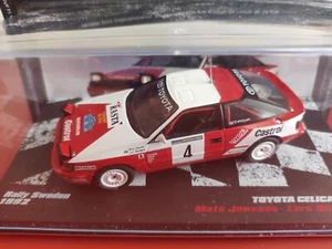 COCHE 1/43, ALTAYA, MODELO TOYOTA CELICA GT4, RALLY SWEDEN 1992. - Imagen 1 de 3
