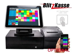 TSE 2025 GASTROKASSE TOUCH KASSE KASSENSYSTEM KELLNERKASSE + SOFTWARELIZENZ👍 - Bild 1 von 2