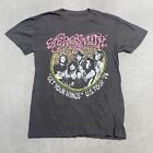 Aerosmith "Get Your Wings" Graphic Tee Thrifted Vintage Style Size S