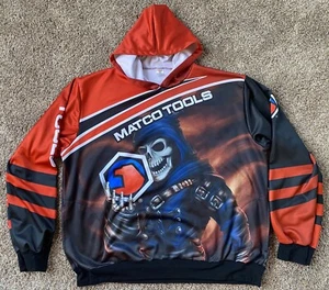 MATCO TOOLS Death Grim Reaper Hoodie Pullover Sweatshirt w/ Pockets - Size 2XL - Picture 1 of 9