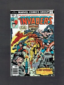 Invaders #12 First Spitfire Appearance Marvel Comics 1976 VF+ (8.5) World War 2 - Picture 1 of 2