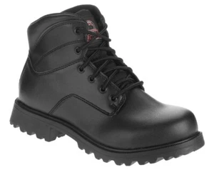 Brahma Escott 8 Wide Men's Soft Toe 6" Black Work Boot Slip/Oil Resistant - Picture 1 of 4