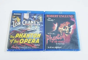 NEW ~ The Phantom of the Opera Shout! Factory + 1925 Silent Kino Blu-ray LOT - Picture 1 of 1