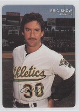1991 Mother's Cookies Oakland Athletics Eric Show #23