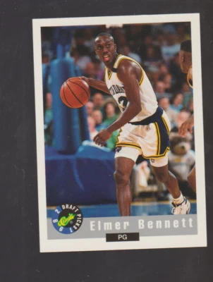 1992 Classic Draft #74 Elmer Bennett RC, Notre Dame Fighting Irish - Image 1 of 2
