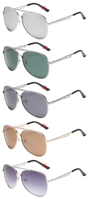 Gafas de sol Air Force Pilot Aviaton grandes metálicas cuadradas de metal 5126 Foto 1 de 4