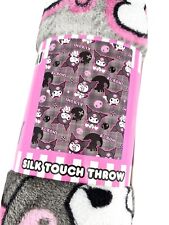 Sanrio Hello Kitty & Friends “kuromi” Silk Touch Throw/ Blanket 40in x 50in NEW