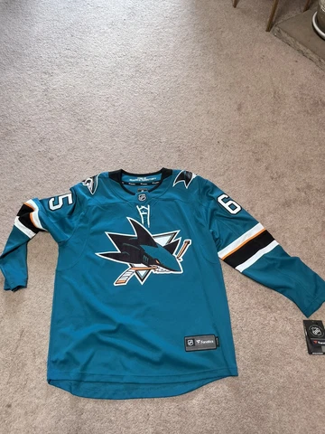 San Jose Sharks NHL Jersey Erik Karlsson #65 NWT Cover