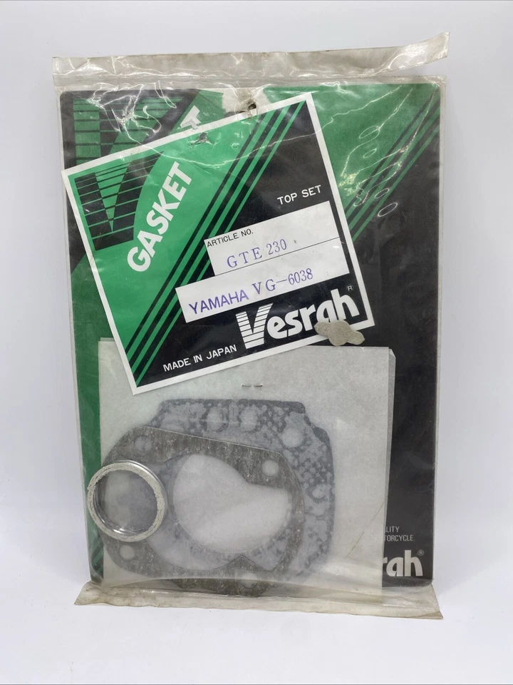 Juego de juntas VESRAH TOP END Yamaha YZ80 YZ80N/S (58T) 1985-86 VG-6038 (BB-206) Foto 1 de 4