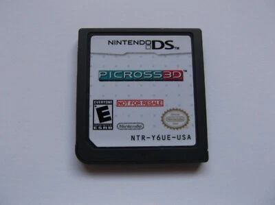 PICROSS 3D-Nintendo DS-Demo version-Not for resale-NFR - Image 1 of 2