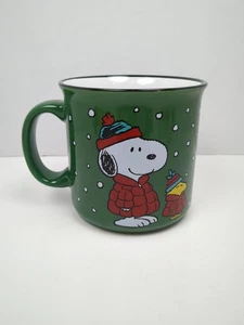 New Peanuts Snoopy And Woodstock Red Puffer Jackets 20 Oz Are Ceramic Mug - Picture 1 of 3
