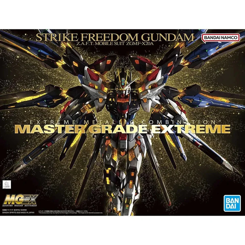 Strike Freedom Gundam "Gundam SEED Destiny", Bandai Hobby MGEX 1/100 - Imagem 1 de 1