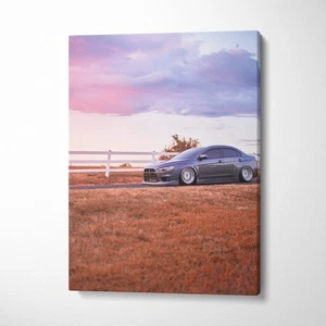 Mitsubishi Evo 10 High Resolution Museum Quality Vertical Canvas Print #017 - Picture 1 of 14