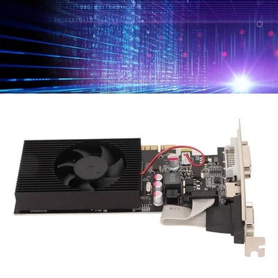 Desktop Graphics Card 4GB GDDR3 128bit 650/5000MHz Quiet Cooling Fan All UK - Image 1 of 4