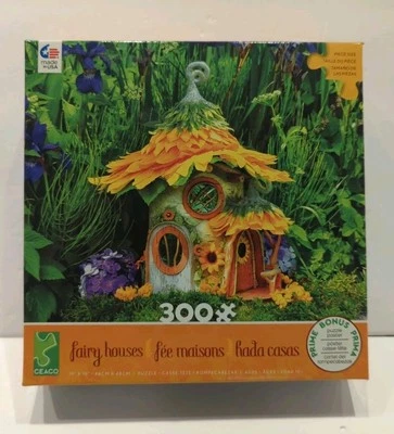 Сказочный дом - подсолнух коттедж 300 изделий 19 «X 19» головоломка новый - в запечатанной коробке - Изображение 1 из 4