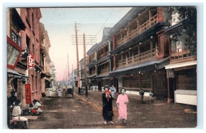 Early View Postcard of Yoshihara Prostitute Quarters, Tokyo - Picture 1 of 2