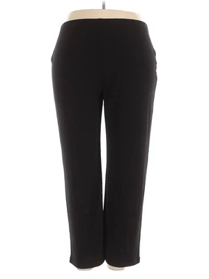 Pantalones activos negros Alfani para mujer 2X Plus Foto 1 de 2