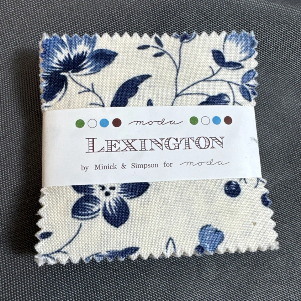 Moda Quilt Fabric Mini Charms 42 Square Lexington 2.5" Minick & Simpson - Image 1 of 4