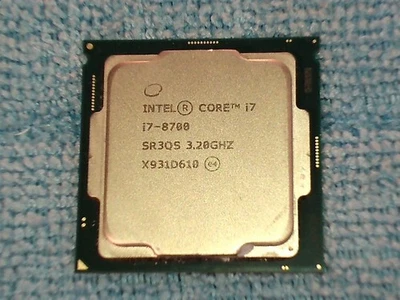 Intel Core i7-8700 SR3QS 6-Core 3.2GHz LGA1151 CPU Processor 8thGen Untested - Image 1 of 2