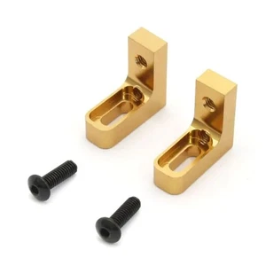 Kyosho For 1/12 4WD RC Racing Pan Car FANTOM EXT Servo Mount Set Gold #EF238G - Picture 1 of 2
