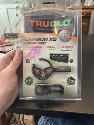 TruGlo Carbon XS Arrow Rest, Black New - Image 1 of 3