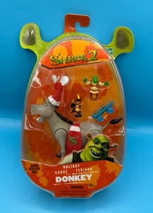 VINTAGE SHREK 2 HOLIDAY DONKEY FIGUR HASBRO NEUWERTIG IN VERPACKUNG 2004 - Bild 1 von 9