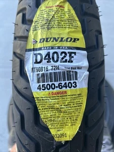 Dunlop D402 MT90B16 Front Tire 45006403. Read Description - Picture 1 of 2