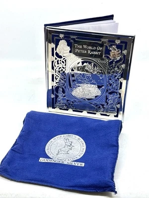 The World Of Peter Rabbit 贝娅特丽克丝·波特精美镀银相册 — 第 1/4 张图片
