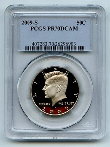 2009 S 50C Kennedy Half Dollar PCGS PR70DCAM - Picture 1 of 1