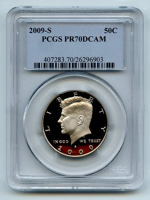 2009 S 50C Kennedy Half Dollar PCGS PR70DCAM - Image 1 of 1