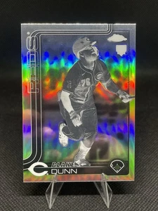 Blake Dunn 2025 Topps Chrome Negative Refractor Rookie RC #161 Cincinnati Reds - Picture 1 of 2