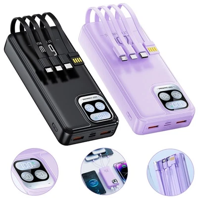 66W Power Bank 20000mAh USB PD Fast Charging Powerbank External Battery Pack - image 1 of 4