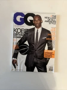 GQ MAGAZINE MARCH 2010 KOBE BRYANT COVER LOS ANGELES LAKERS - Picture 1 of 2