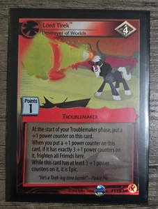 My Little Pony CCG "Lord Tirek, Destroyer of Worlds" #113 SR Marks In Time - Picture 1 of 1