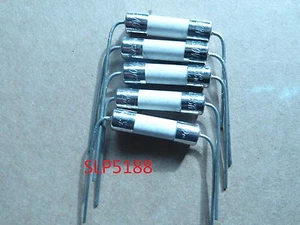 (5 Stück) 5 Ampere Keramik Zopf Slow Blow Sicherung 120 V bis 250 V 5 mm x 20 mm - Bild 1 von 1