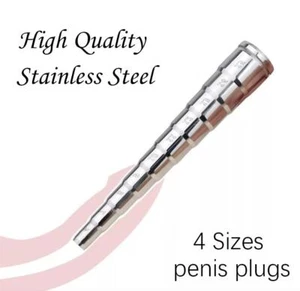 ML XL XXL Dilatador Médico Acero Inoxidable Dilatador Sonidos Uretrales Enchufe Urétral - Imagen 1 de 22