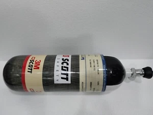 CILINDRO DE AIRE RESPIRABLE SCOTT SAFTEY 300BAR 6,8 L COMPUESTO DE CARBONO - WORTHINGTON 3M - Imagen 1 de 5