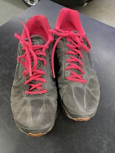 Nike Air Max  Womens Size 9.5 Running Shoes Sneakers Black Gray Pink - Picture 1 of 5