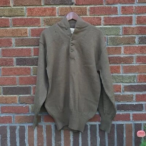 Suéter Militar Ejército Lana Tejido Rudolph Knitting Mills Años 50 De Colección / M a L - Imagen 1 de 10