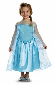 Disguise Disney Elsa Deluxe Costume with Felt Headband 3T/4T - Picture 1 of 1