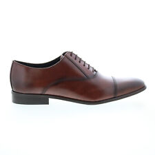 Bruno Magli Delano MB2DELE0 Mens Brown Oxfords & Lace Ups Cap Toe Shoes 9.5