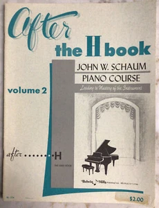 Nach dem H Buch Band 2 John W. Schaum Klavierkurs - Bild 1 von 4
