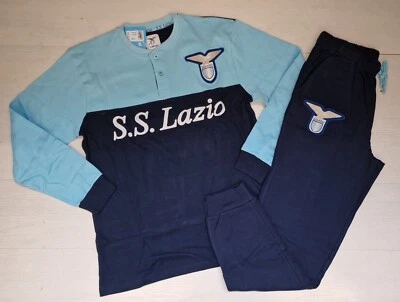 7612 SS LAZIO AMISTAD PIGIAMA BAMBINO SERAFINO INTERLOCK OFFICIAL  A14B1 - Immagine 1 di 4