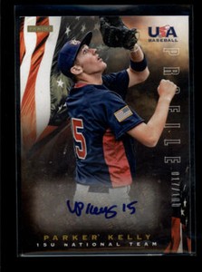 PARKER KELLY 2012 PANINI USA PROFILE AUTOGRAPH AUTO #017/100 (BV=$20) AG6752
