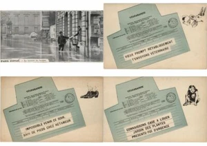 TIMBRES POSTE 43 cartes postales anciennes (L4021) - Photo 1/11