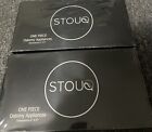Stouq Black Ostomy Bags Press and Seal Pouch - Set Of 2 Boxes of 10